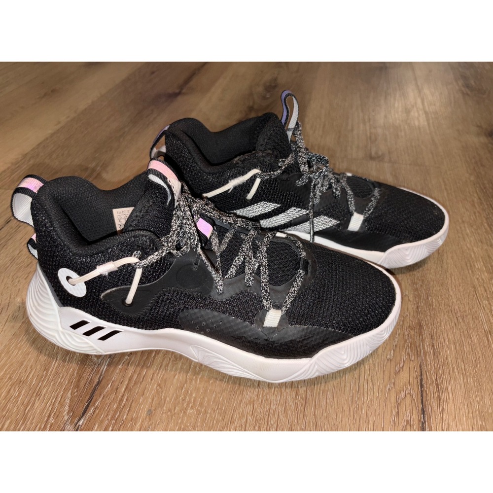 Adidas Harden Stepback 3 Black/White Basketball‎ Size 6Y